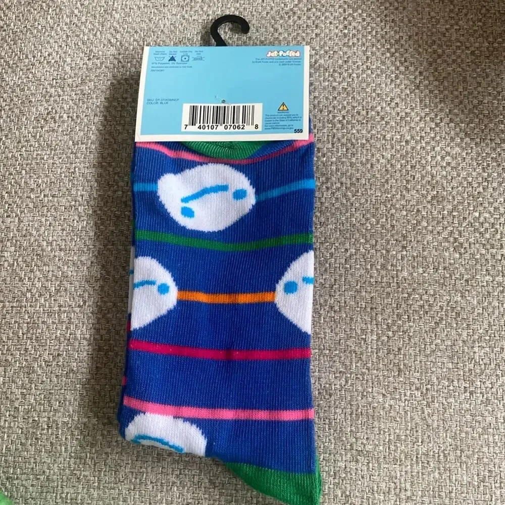 Jet Puff Marshmallow Novelty Crew Socks